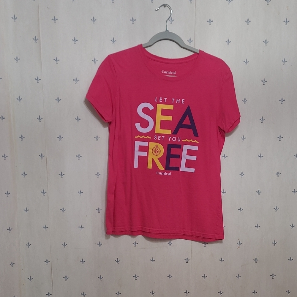 Carnival Pink Graphic Tee - Short Sleeve